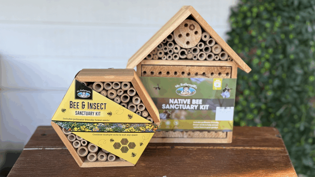 Native insect homes