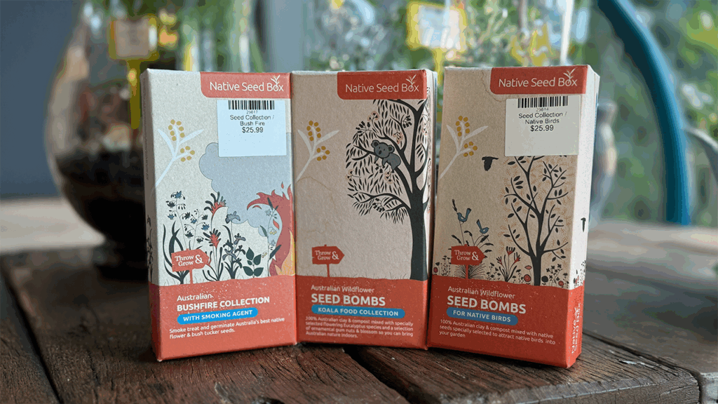 A selection of seed bombs