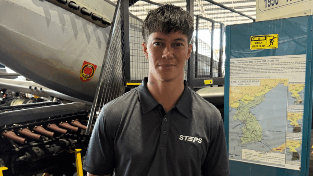 STEPS staff member Joel