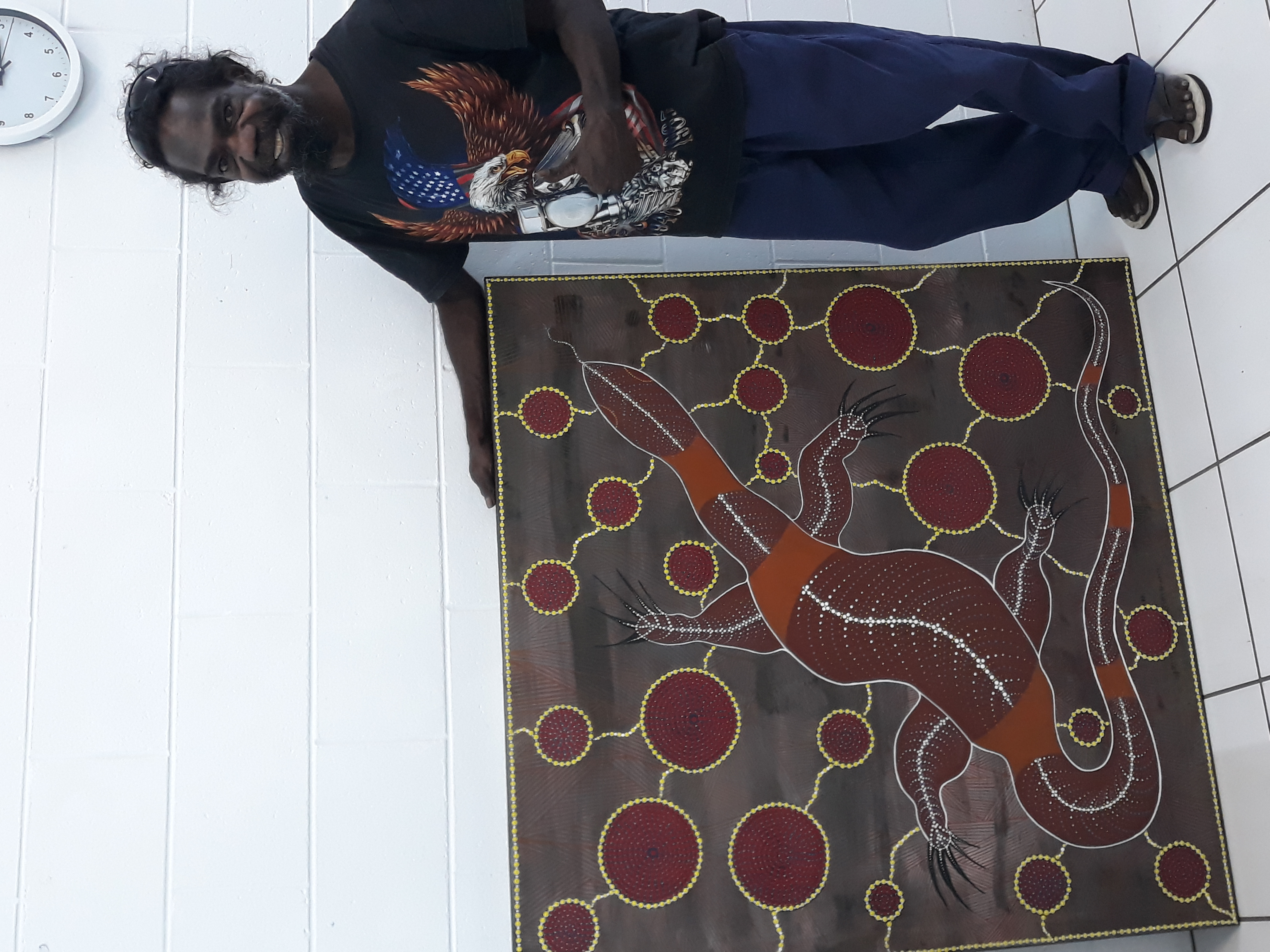 Greg Salt is an Indigenous artist from Cairns.