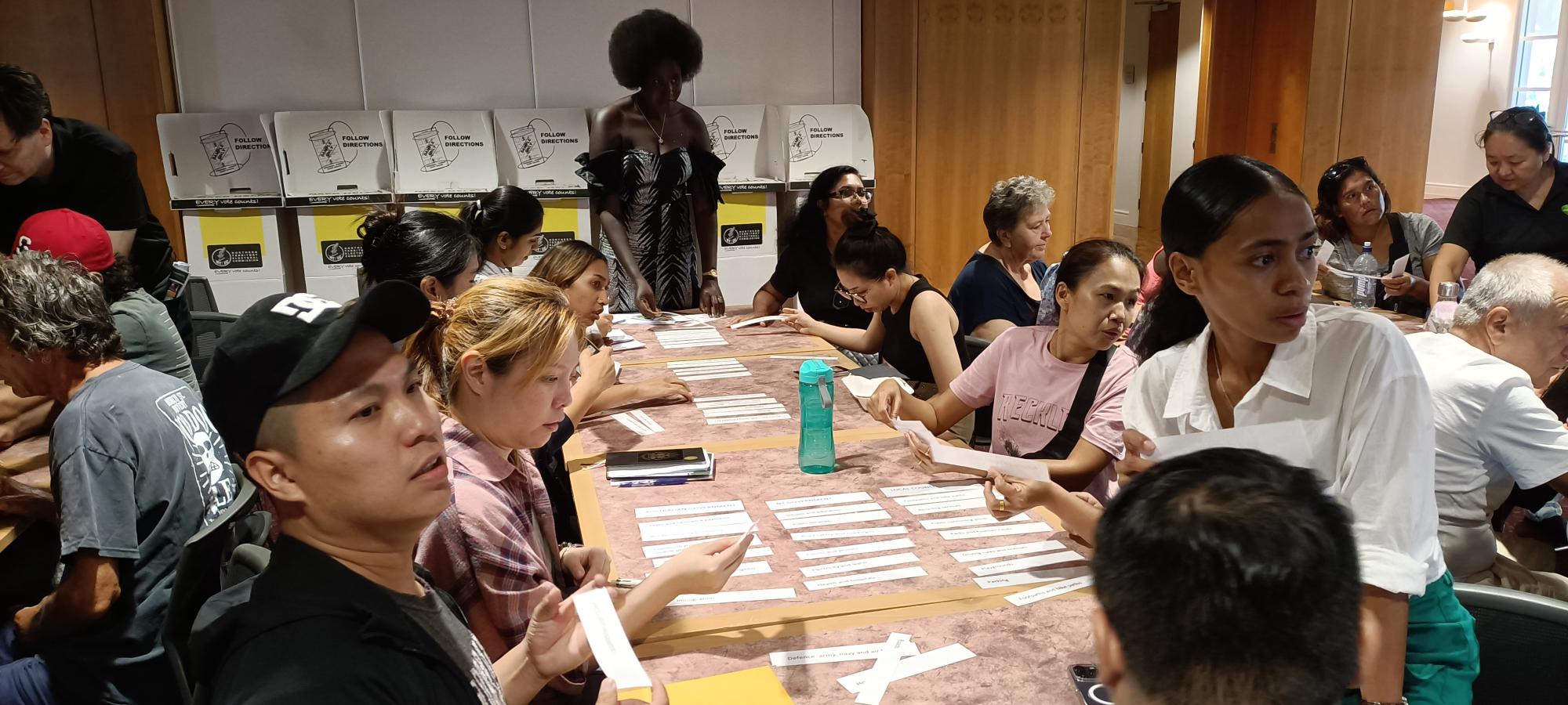 Palmerston SEE and AMEP students attended NT Parliament House