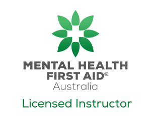 Mental Health First Aid Australia Licensed Instructor logo
